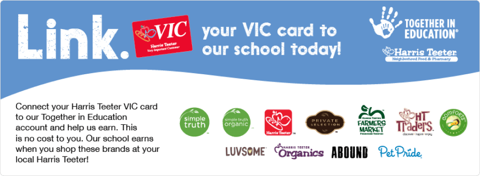 VIC card linked to school image